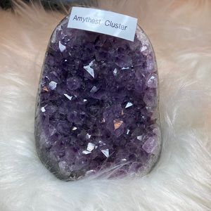 Amethyst cluster